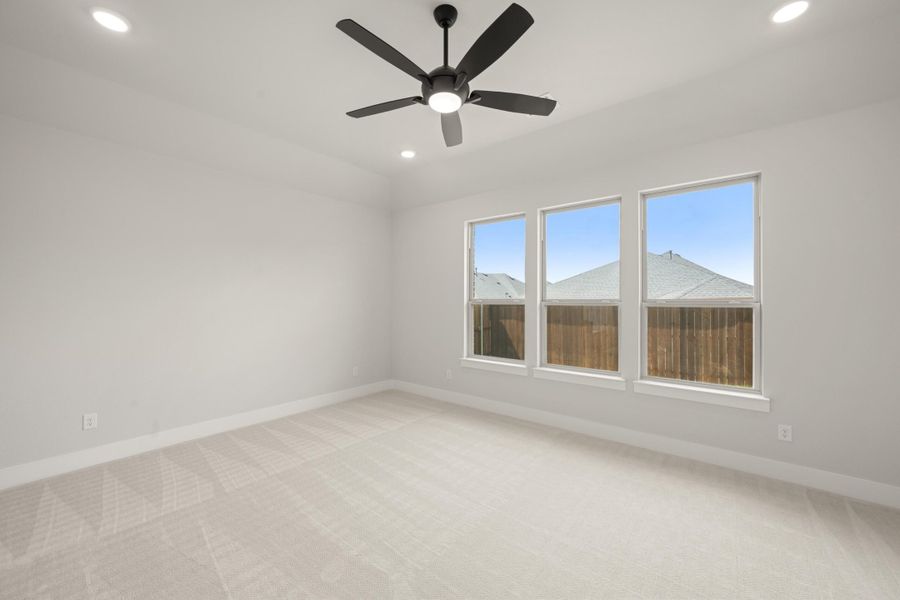 Spacious, unfurnished interior of a new home in Inspiration Collection at Bridgewater, Midlothian (Image 17).