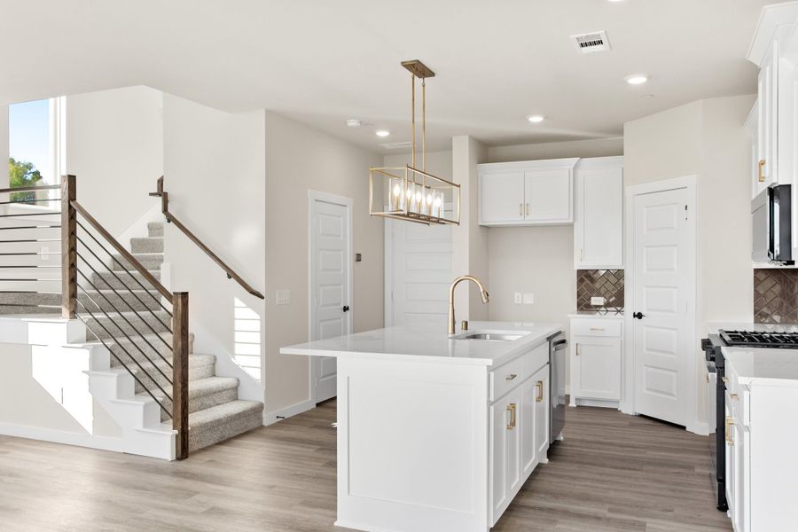 Furnished interior view inside a new home in Ten Mile Creek, Celina (Image 5).
