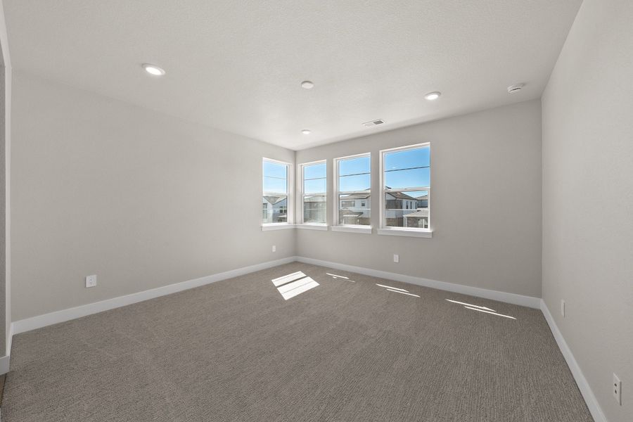 Spacious, unfurnished interior of a new home in Trumark Homes at Sterling Ranch, Littleton (Image 12). Spacious, unfurnished interior of a new home in Trumark Homes at Sterling Ranch, Littleton (Image 12).