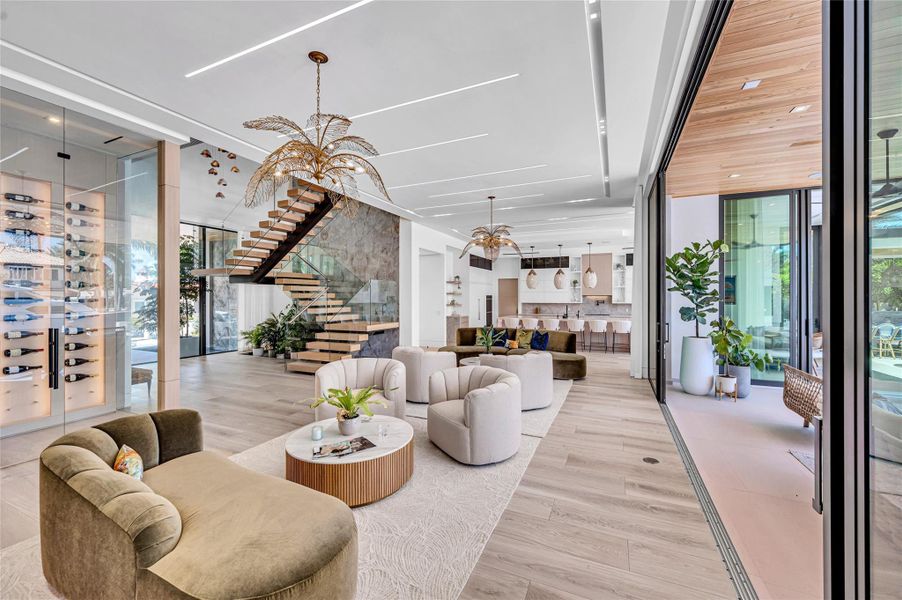 Furnished interior view inside a new home in , Fort Lauderdale (Image 58). Furnished interior view inside a new home in , Fort Lauderdale (Image 58).