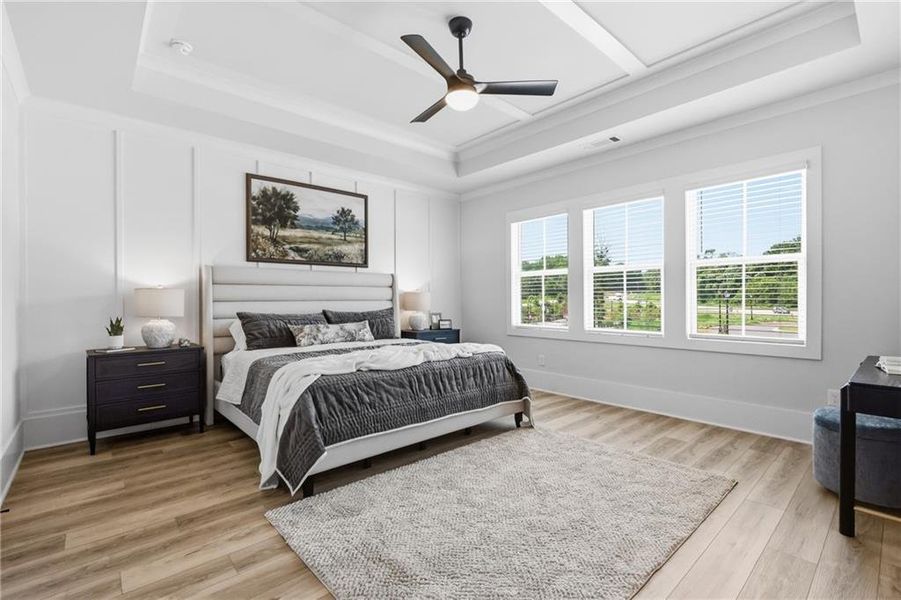 Furnished interior view inside a new home in , Braselton (Image 19).