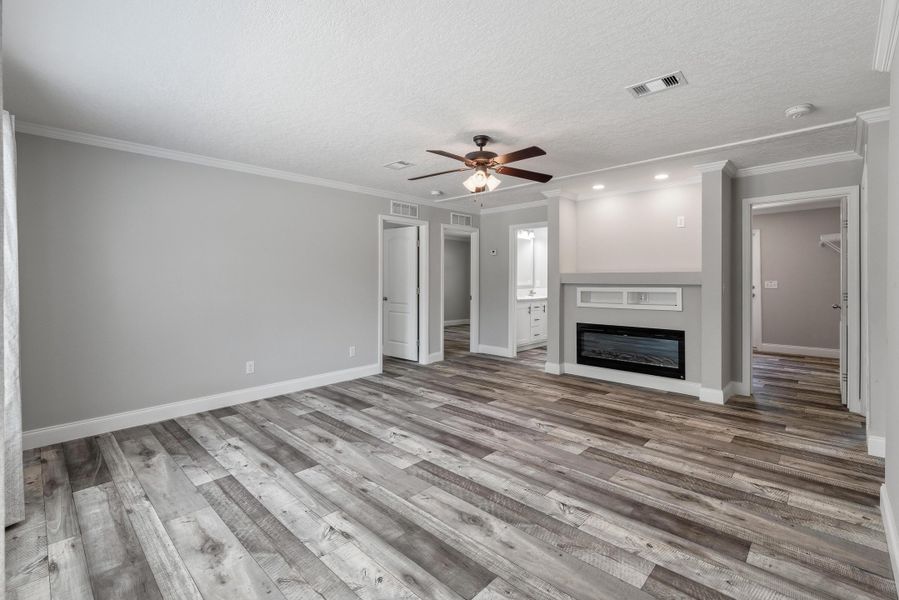 Spacious, unfurnished interior of a new home in , Pineville (Image 28). Spacious, unfurnished interior of a new home in , Pineville (Image 28).