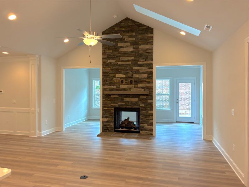 Spacious, unfurnished interior of a new home in Weybridge, Burlington (Image 20). Spacious, unfurnished interior of a new home in Weybridge, Burlington (Image 20).