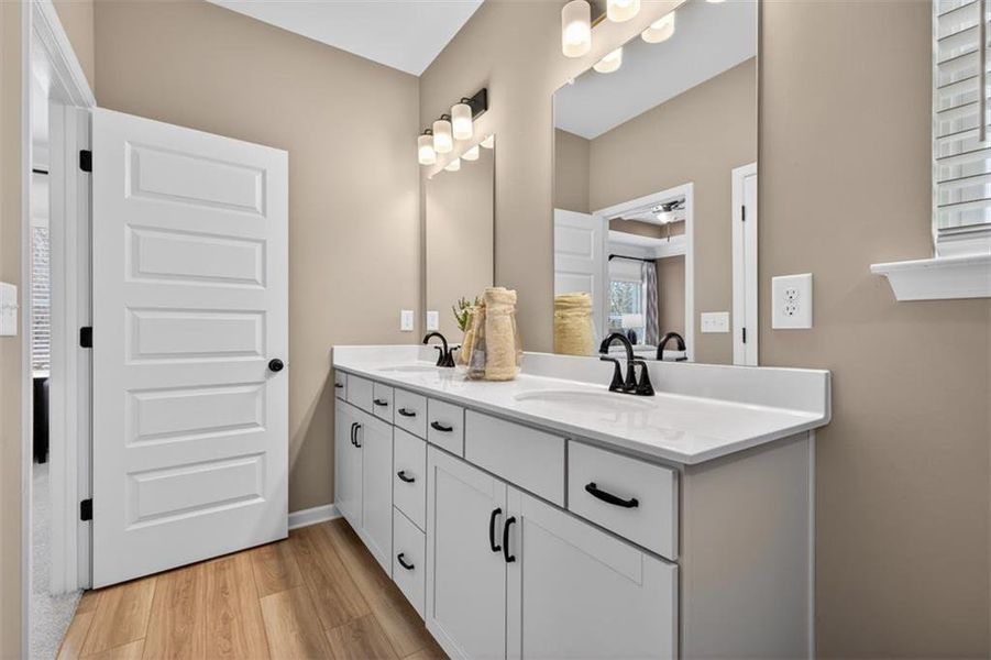 Furnished interior view inside a new home in Fuller Station, Loganville (Image 30).