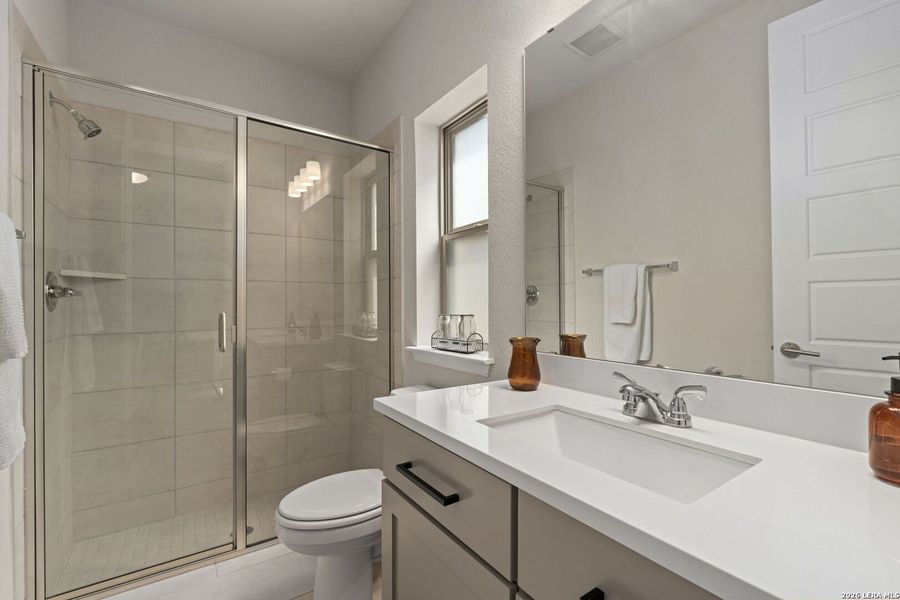 Furnished interior view inside a new home in Veramendi, New Braunfels (Image 42).