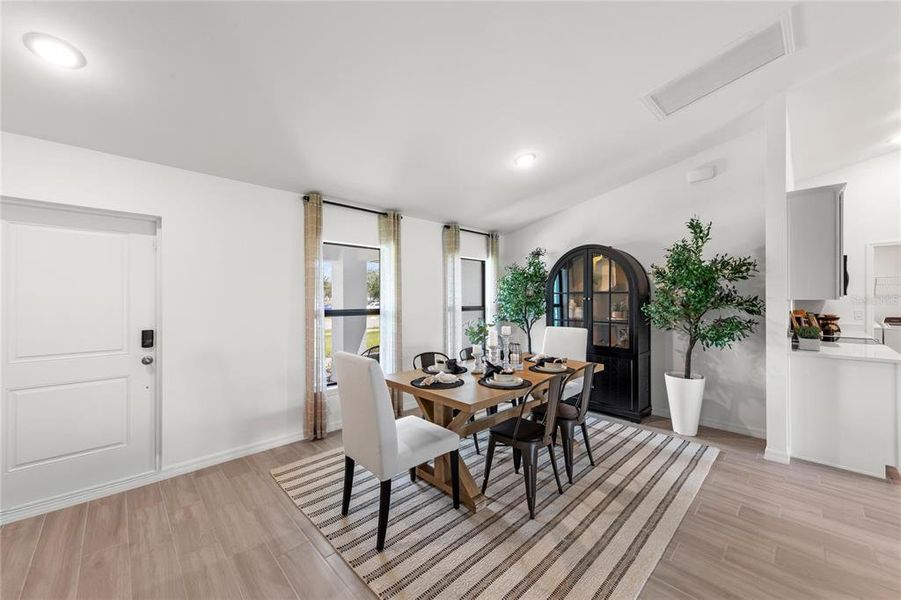 Furnished interior view inside a new home in , Citrus Springs (Image 13).