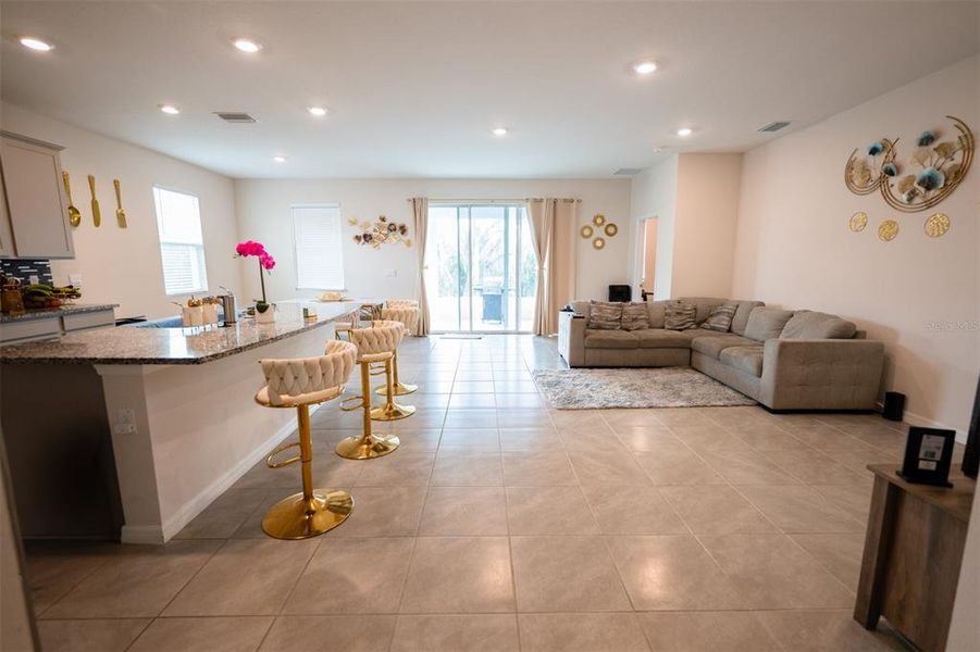 Furnished interior view inside a new home in North Park Isle, Plant City (Image 31).