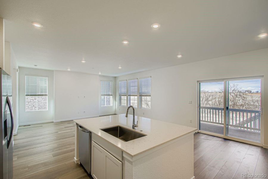 Furnished interior view inside a new home in , Thornton (Image 4).