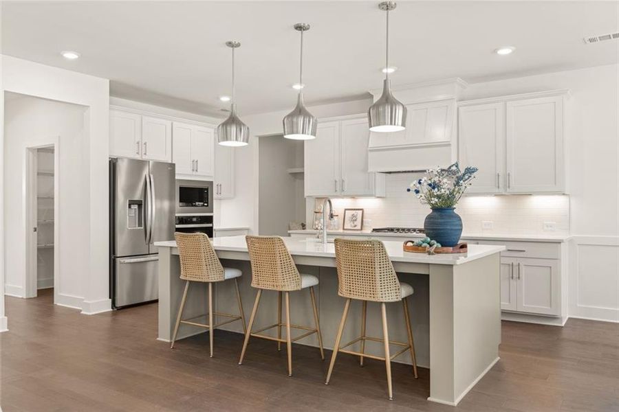 Furnished interior view inside a new home in , Gainesville (Image 19).