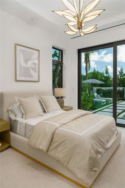 Furnished interior view inside a new home in , Ocean Ridge (Image 50).