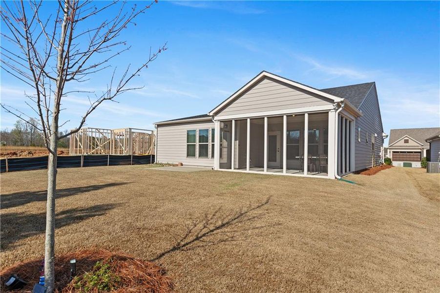 Exterior details and patio area of a home in , Hoschton (Image 20). Exterior details and patio area of a home in , Hoschton (Image 20).