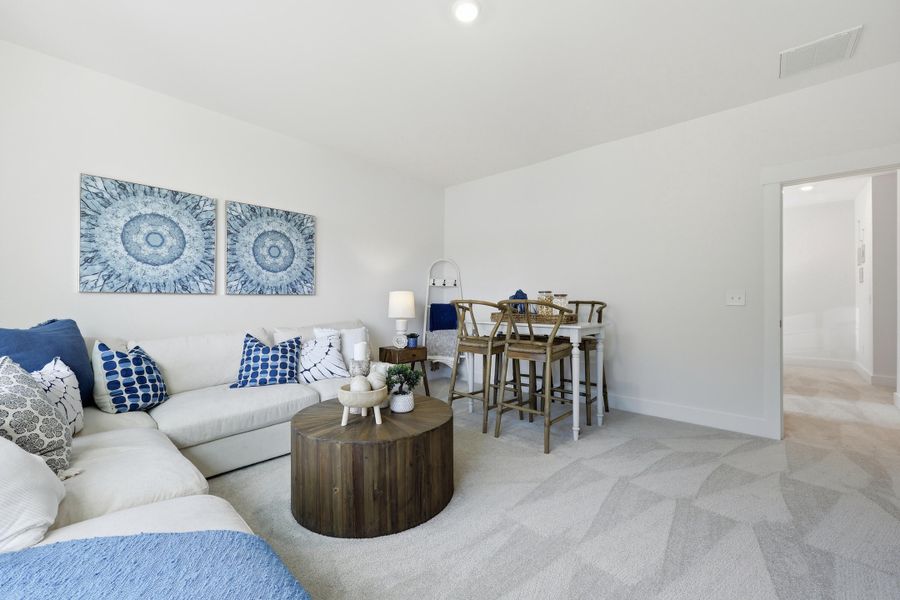 Furnished interior view inside a new home in , Summerville (Image 45).