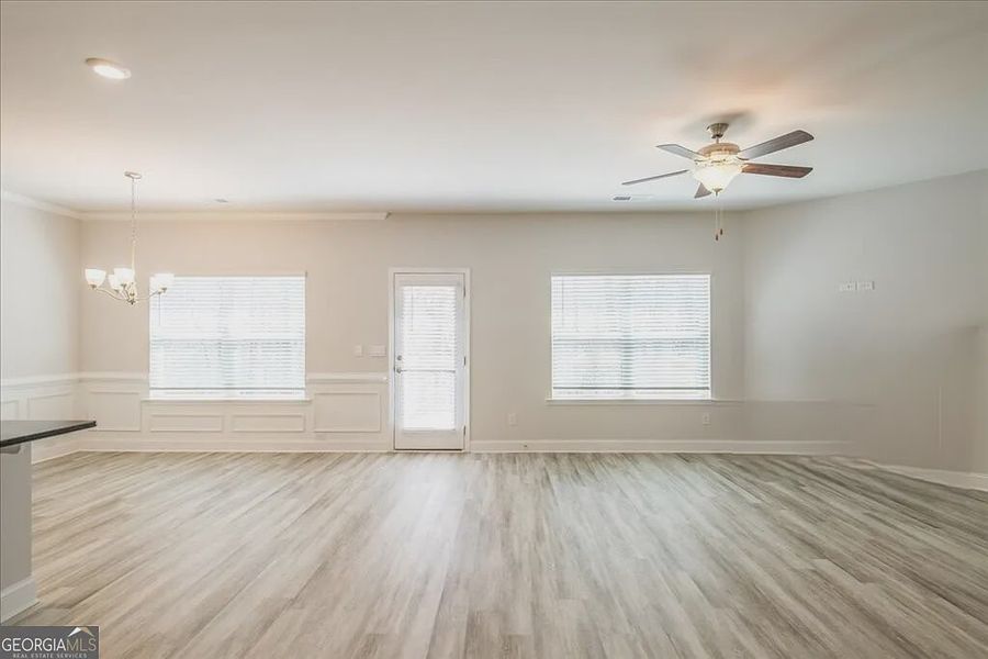 Spacious, unfurnished interior of a new home in Oakview Estates, Macon (Image 21). Spacious, unfurnished interior of a new home in Oakview Estates, Macon (Image 21).