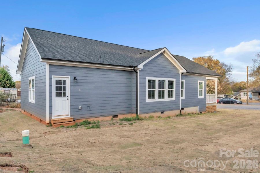 Exterior details and patio area of a home in , Greenville (Image 16).