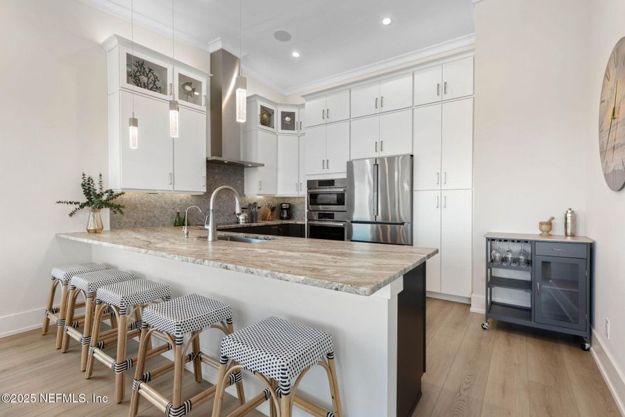 Furnished interior view inside a new home in , Palm Coast (Image 43).