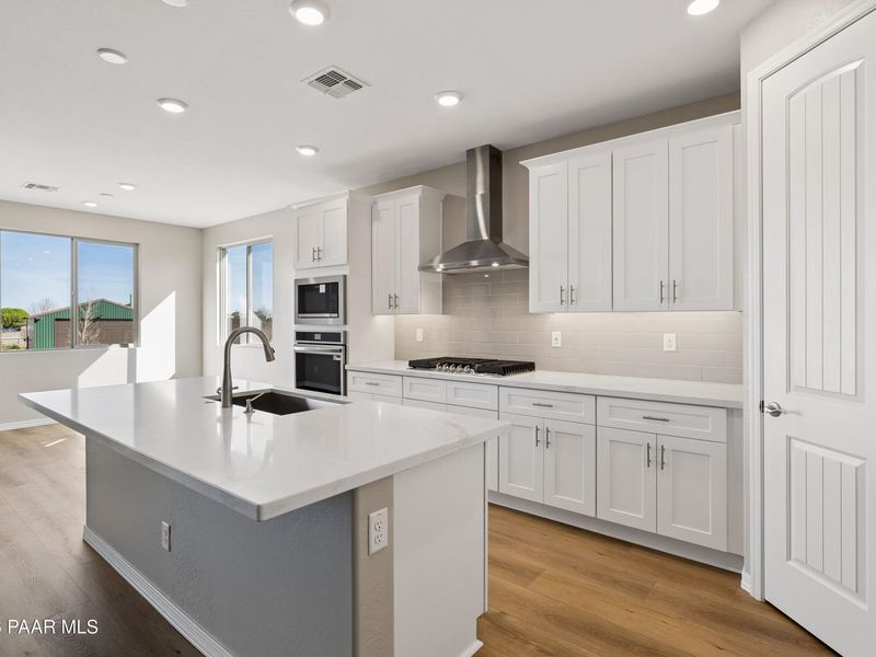 Furnished interior view inside a new home in North Ridge at Pronghorn Ranch, Prescott Valley (Image 6).