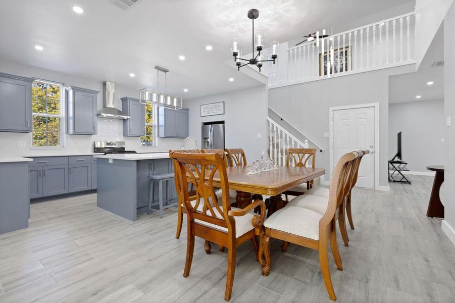 Furnished interior view inside a new home in , Pecan Gap (Image 19).