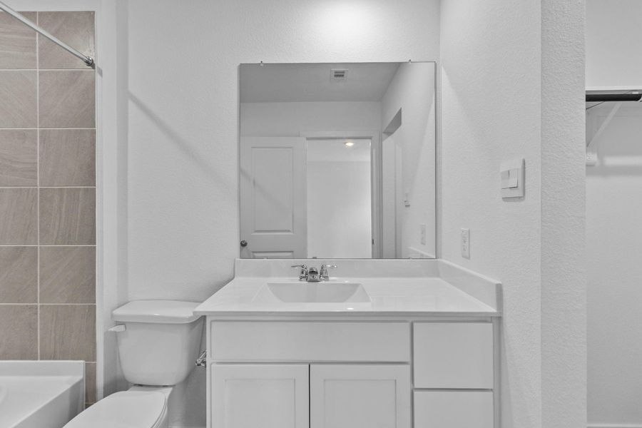 Furnished interior view inside a new home in Legacy Park, Houston (Image 9).