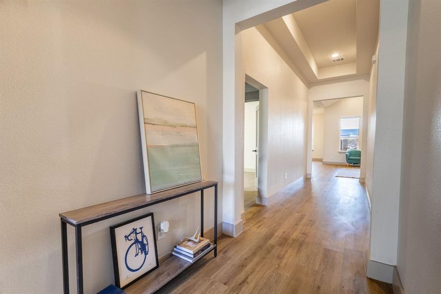 Furnished interior view inside a new home in , Fort Worth (Image 6).