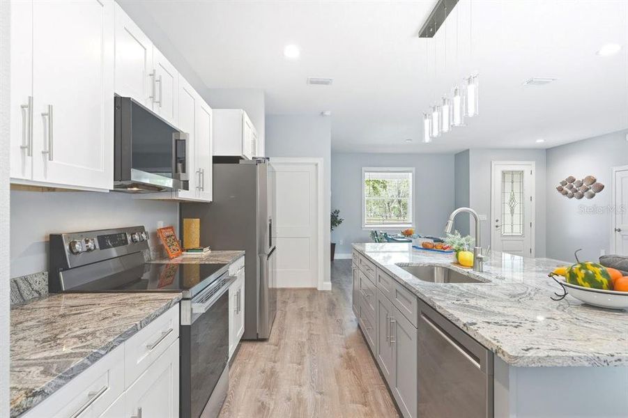 Furnished interior view inside a new home in , Deland (Image 11).