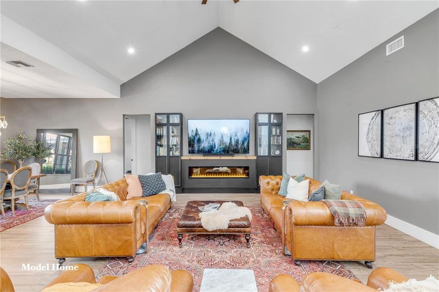 Furnished interior view inside a new home in , Deland (Image 3). Furnished interior view inside a new home in , Deland (Image 3).