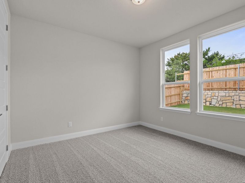 Spacious, unfurnished interior of a new home in The Reserve at Potranco Oaks, Castroville (Image 24).
