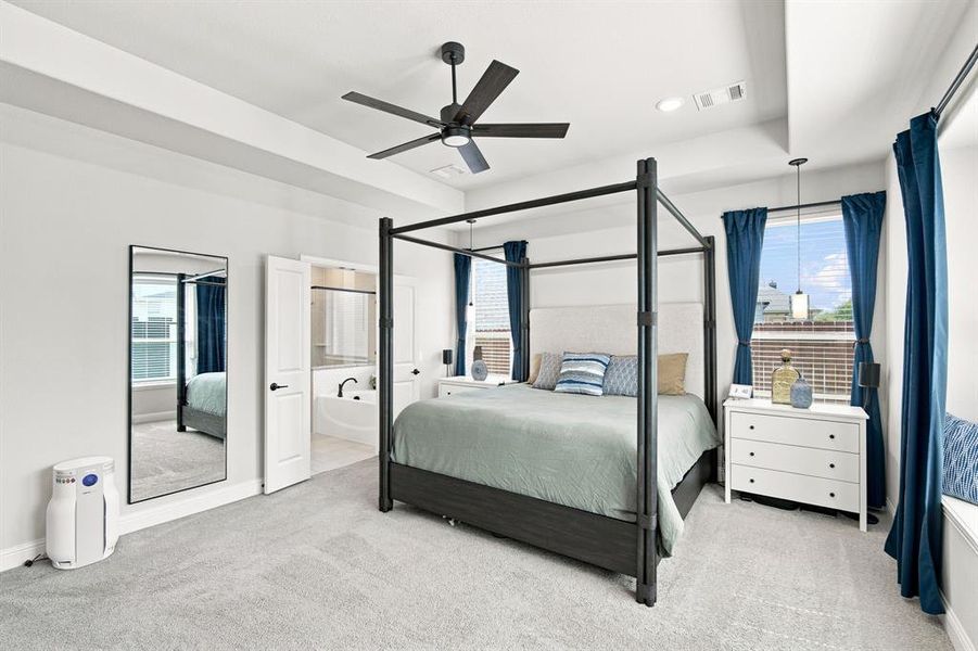 Furnished interior view inside a new home in , Midlothian (Image 30). Furnished interior view inside a new home in , Midlothian (Image 30).