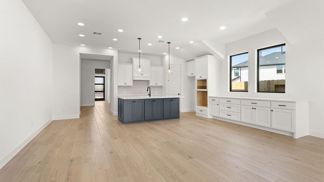 Furnished interior view inside a new home in Jordan Ranch, Fulshear (Image 5).