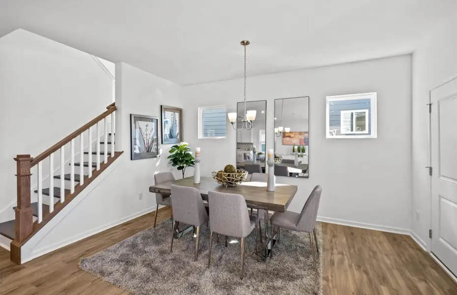 Furnished interior view inside a new home in Riverstone, Monroe (Image 14).