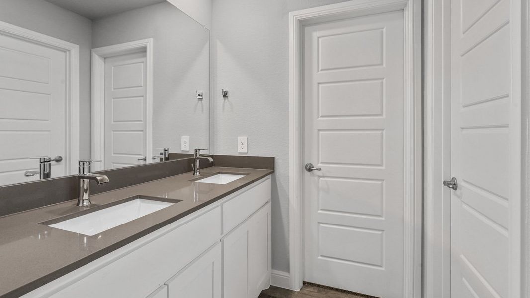 Furnished interior view inside a new home in The Hills at Reunion, Newark (Image 14).