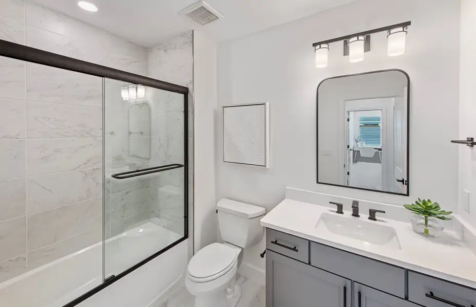 Representative furnished interior of a home built from the Seaport Select by Pulte Homes in Lakeview Estates, Palm Coast (Image 5).