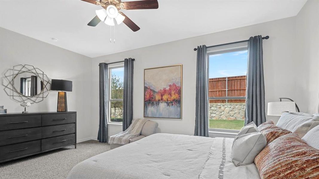 Furnished interior view inside a new home in The Woods at Lindsey Place, Anna (Image 24). Furnished interior view inside a new home in The Woods at Lindsey Place, Anna (Image 24).