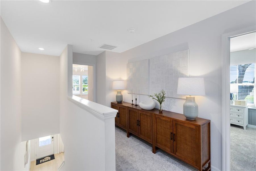 Furnished interior view inside a new home in The Cove at Nona Sound, Orlando (Image 19).