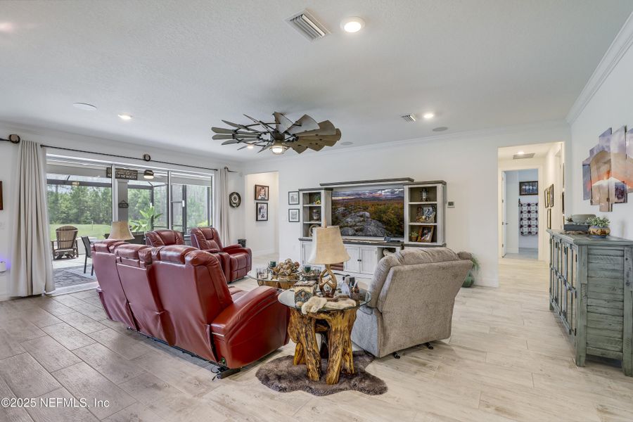 Furnished interior view inside a new home in , Jacksonville (Image 12).