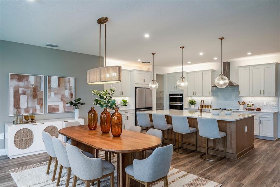 Furnished interior view inside a new home in Wellen Park, Venice (Image 14).