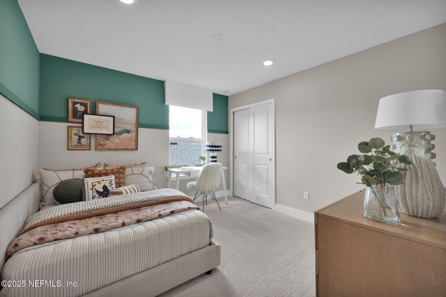 Furnished interior view inside a new home in Hyland Trail, Green Cove Springs (Image 7).