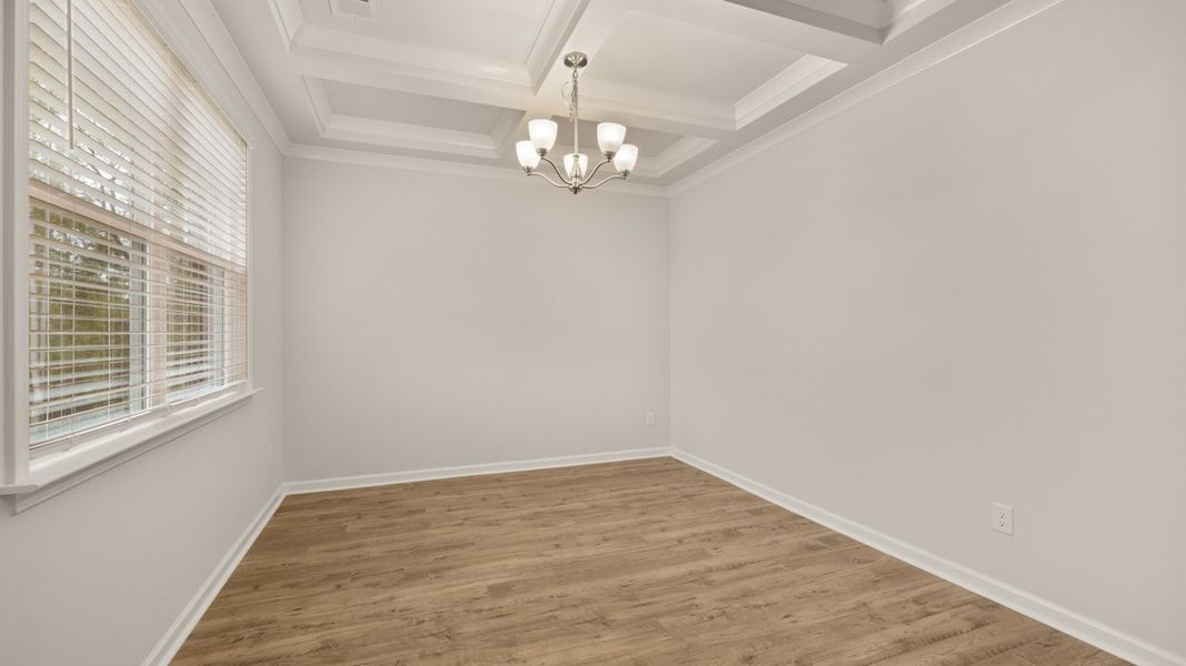 Spacious, unfurnished interior of a new home in The Gates at Pates Creek, Hampton (Image 13).