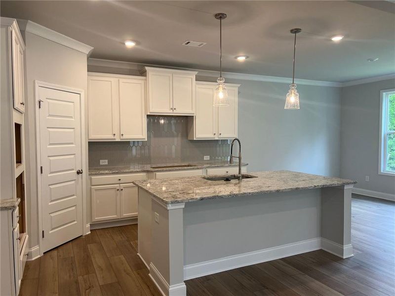 Furnished interior view inside a new home in Crofton Place Enclave, Snellville (Image 10). Furnished interior view inside a new home in Crofton Place Enclave, Snellville (Image 10).