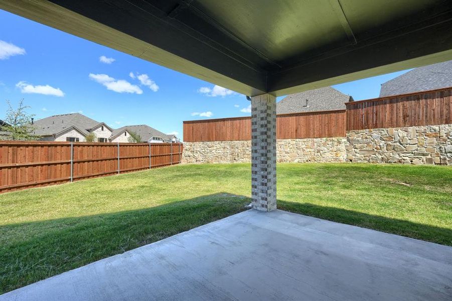 Exterior details and patio area of a home in , Fate (Image 3). Exterior details and patio area of a home in , Fate (Image 3).