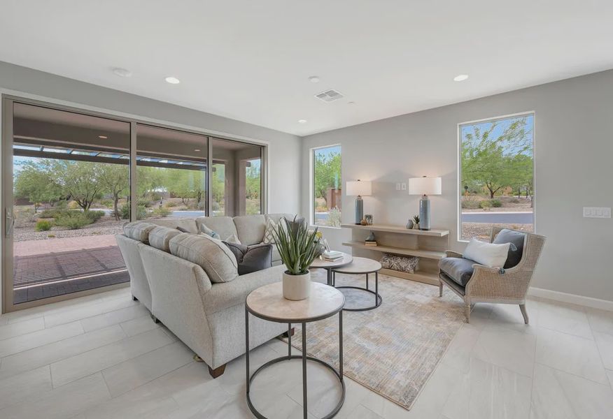 Virtually Staged Trilogy Verde River Evia HS 984 Great Room - 10 of 22 Virtually Staged Trilogy Verde River Evia HS 984 Great Room - 10 of 22