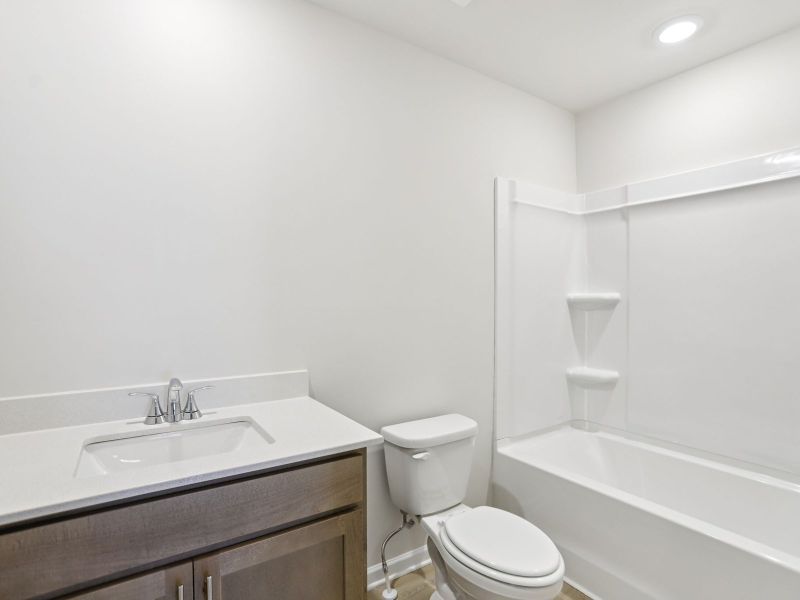 Furnished interior view inside a new home in Hawthorne Station, College Park (Image 10).