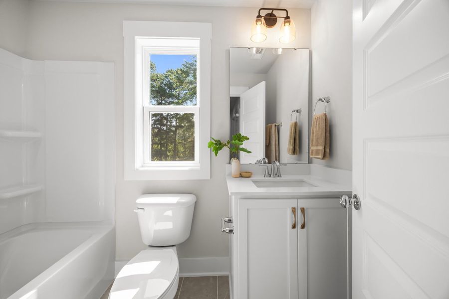 Representative furnished interior of a home built from the Storyteller by Garman Homes in Allen Park, Raleigh (Image 11). Representative furnished interior of a home built from the Storyteller by Garman Homes in Allen Park, Raleigh (Image 11).