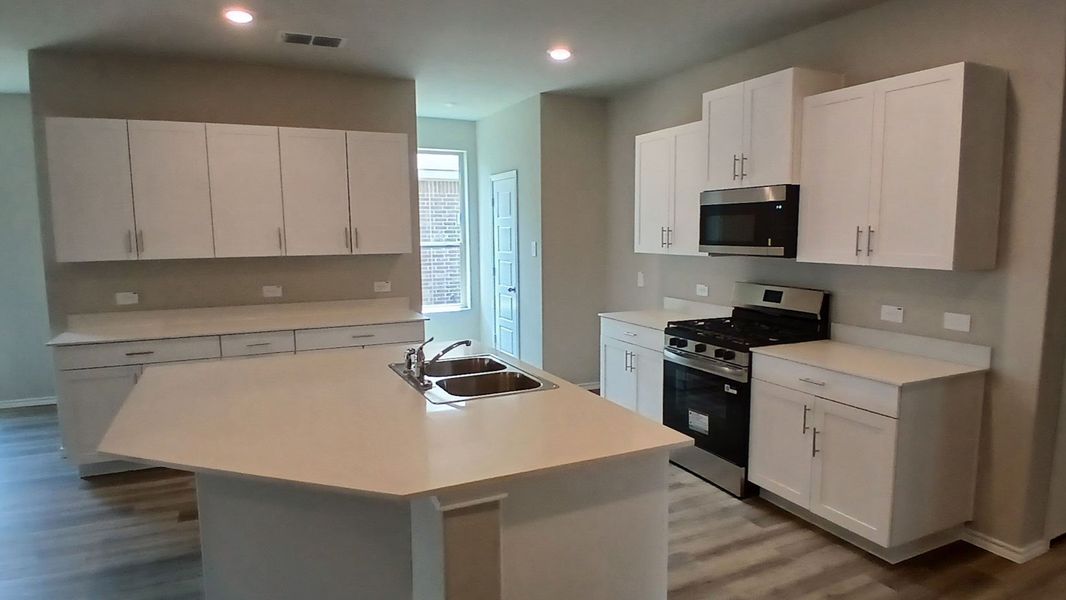 Furnished interior view inside a new home in The Canyons, Keene (Image 4).