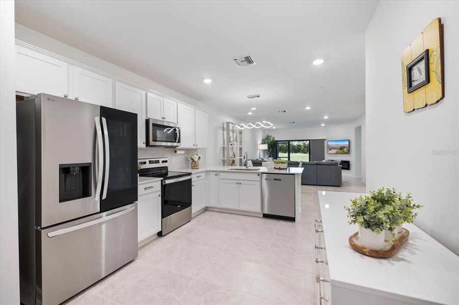 Furnished interior view inside a new home in , Sarasota (Image 14).