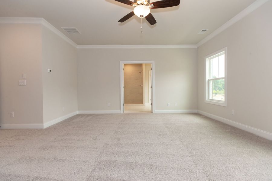 Representative unfurnished interior of a home built from the The Owens by The Providence Group in Waterhaven, Cumming (Image 44).
