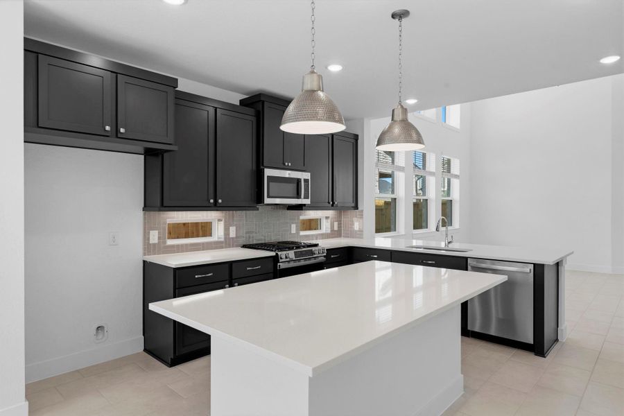 Furnished interior view inside a new home in Emory Glen, Magnolia (Image 8).