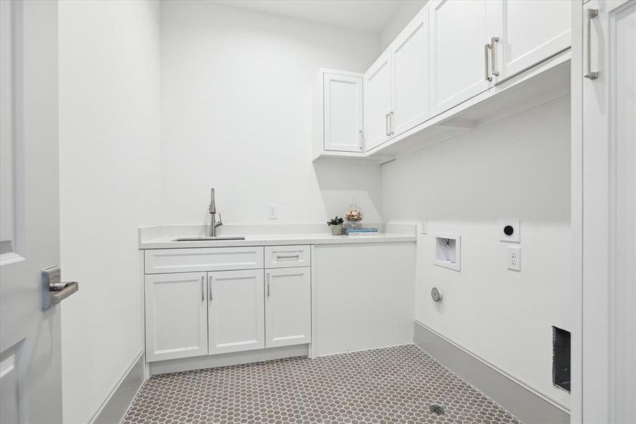 *Previous Model Home* Representative of second floor utility room.