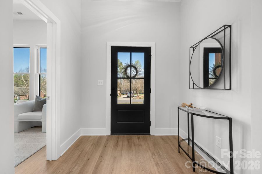 Furnished interior view inside a new home in , Conover (Image 6).