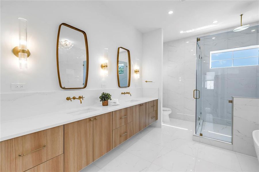 Furnished interior view inside a new home in , St. Petersburg (Image 5).