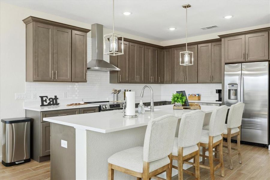 Furnished interior view inside a new home in , Stephenville (Image 10).
